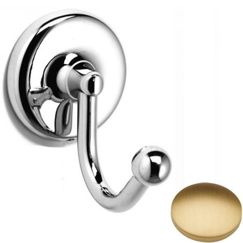 Brushed Gold Matt Samuel Heath Novis Robe Hook N1048