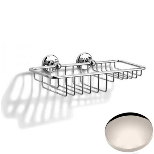 Polished Nickel Samuel Heath Novis Soap & Sponge Basket N1026-W