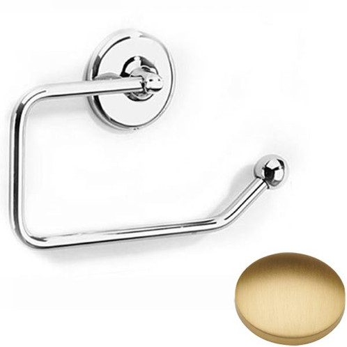 Brushed Gold Matt Samuel Heath Novis Toilet Paper Holder N1037
