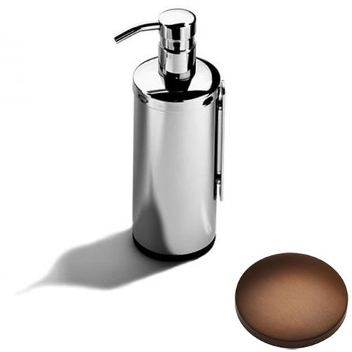 City Bronze Samuel Heath Novis Wall Mounted Soap Dispenser L303