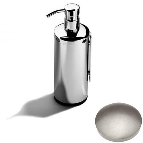 Stainless Steel Finish Samuel Heath Novis Wall Mounted Soap Dispenser L303