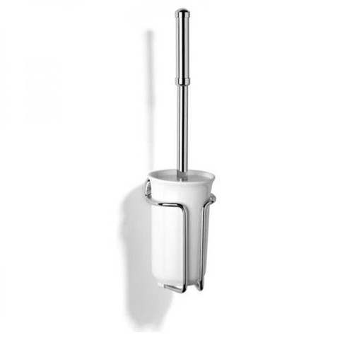 Chrome Plated Samuel Heath Novis Wall Mounted Toilet Brush N1049