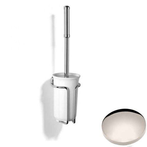 Polished Nickel Samuel Heath Novis Wall Mounted Toilet Brush N1049