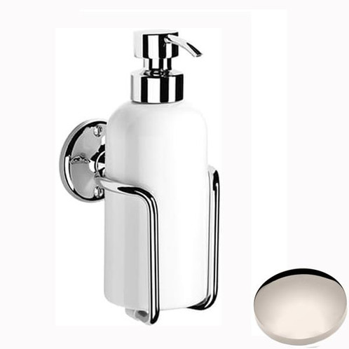 Polished Nickel Samuel Heath Curzon Liquid Soap Dispenser N47