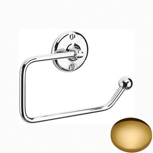 Polished Brass Samuel Heath Curzon Toilet Roll Holder N37