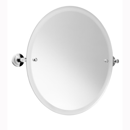 Chrome Plated Samuel Heath Series 7000 Round Tilting Mirror N7060