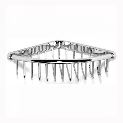 Chrome Plated Samuel Heath Corner Shower Basket N156