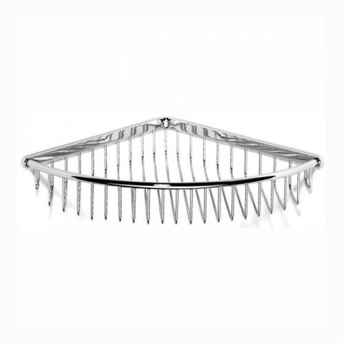 Chrome Plated Samuel Heath Corner Shower Basket N156