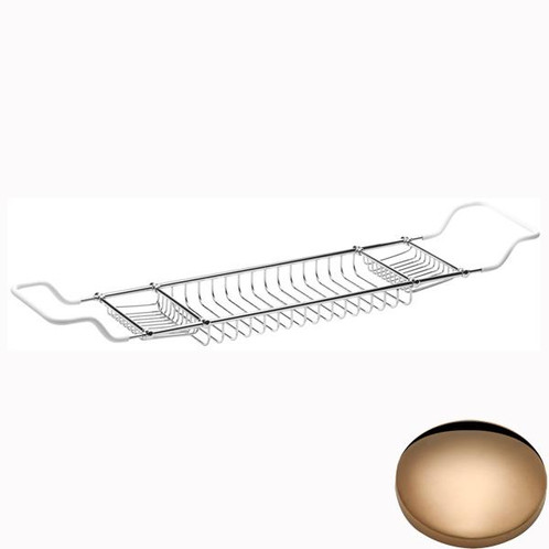 Antique Gold Samuel Heath Soap & Sponge Tray Extra Wide N334