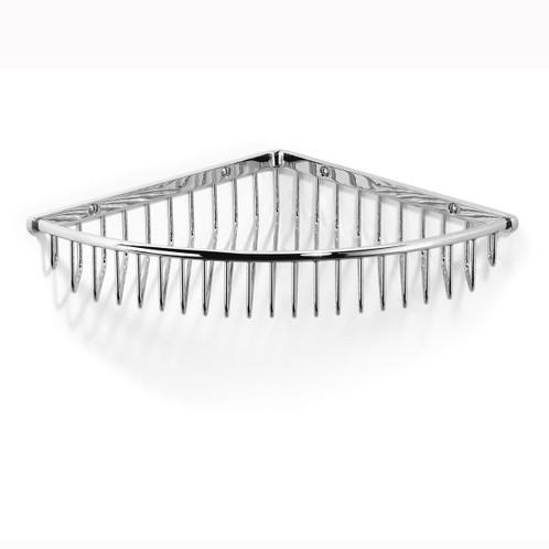 Chrome Plated Samuel Heath Corner Shower Basket N36