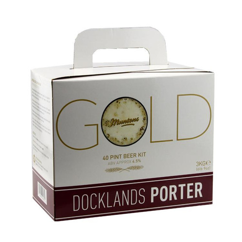 Youngs Muntons Gold Docklands Porter 40 Pint Kit