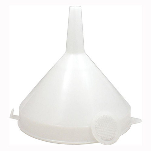 Youngs Funnel Plastic 7" with Straining/Filter Disc