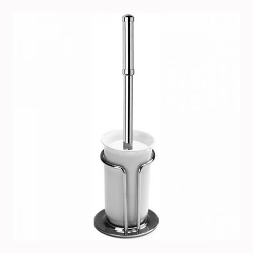 Chrome Plated Samuel Heath Freestanding Toilet Brush L40