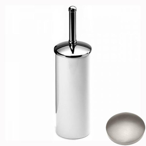 Stainless Steel Finish Samuel Heath Freestanding Toilet Brush L49