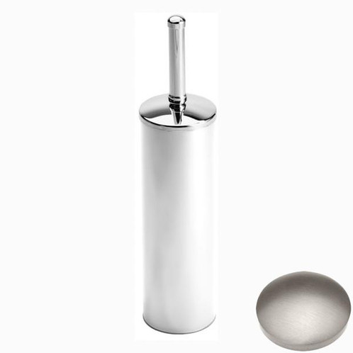 Stainless Steel Finish Samuel Heath Freestanding Toilet Brush L44