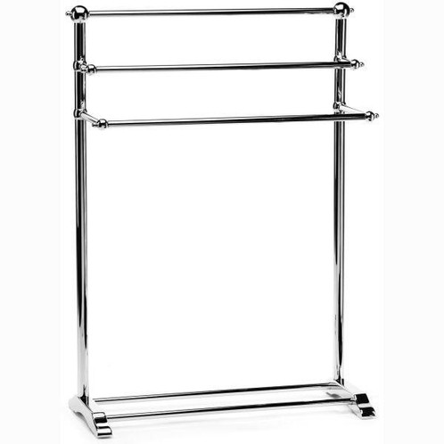 Chrome Plated Samuel Heath Freestanding Towel Stand L908