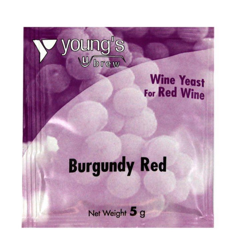 Youngs 5g Burgundy Red Wine Yeast Sachet
