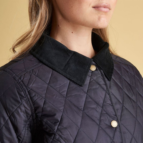 Barbour Womens Annandale Quilted Jacket Collar