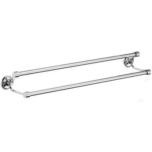 Chrome Plated Samuel Heath Double Towel Rail