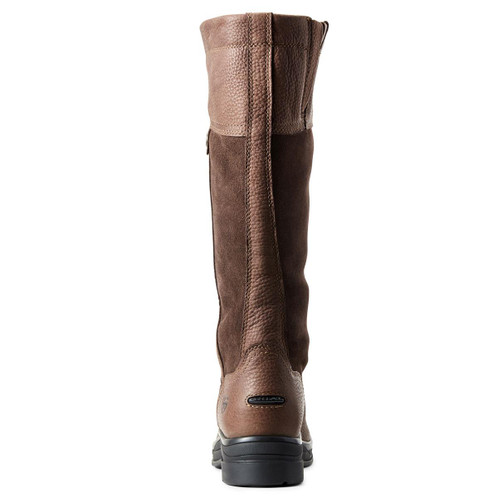 Dark Brown Ariat Womens Windermere II H2O Boots Rear