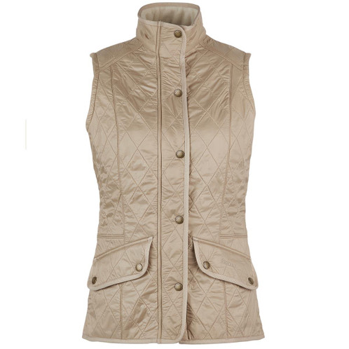 Light Fawn Barbour Womens Cavalry Gilet