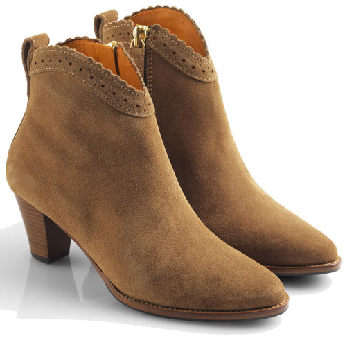 Tan Fairfax & Favor Womens Regina Ankle Boots