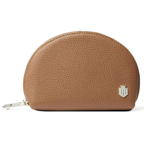 Tan Leather Fairfax & Favor Womens Chiltern Coin Purse