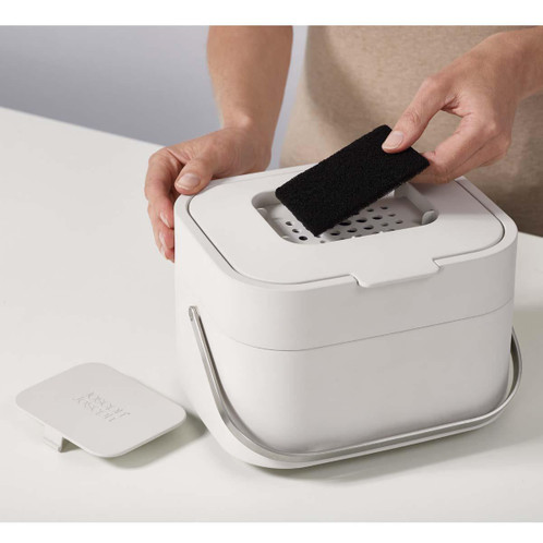 Stone Joseph Joseph Stack 4L Food Waste Caddy filter