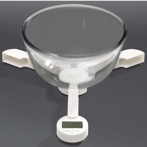 White Joseph Joseph Tri Scale empty