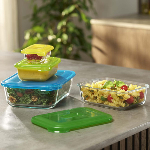 Multi Joseph Joseph Nest Glass Storage 4-piece set  LS