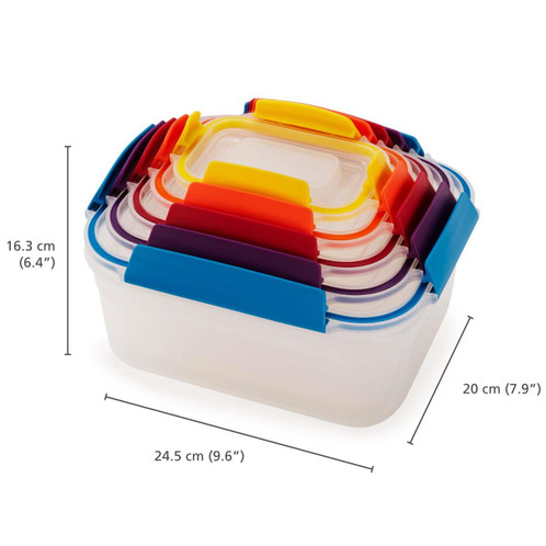 Multi Joseph Joseph Nest Lock 5-Piece Container Set SIZE