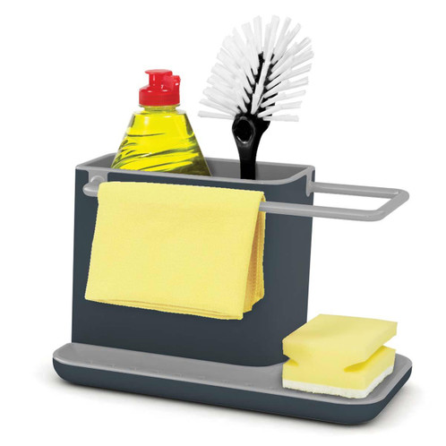 Grey/Dark Grey Joseph Joseph Sink Caddy use
