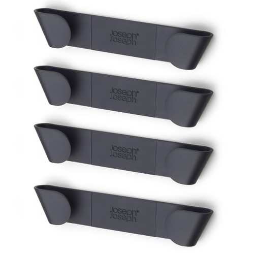 Grey Joseph Joseph CupboardStore Set of 4 In-cupboard Pan Lid Holders