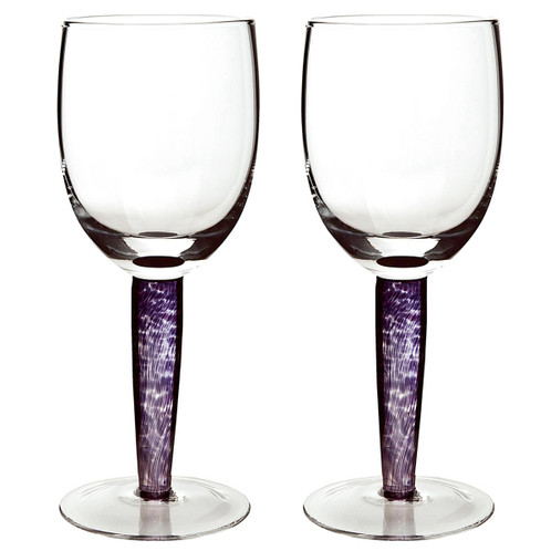 Denby Amethyst Red Wine Glass Pack Of 2