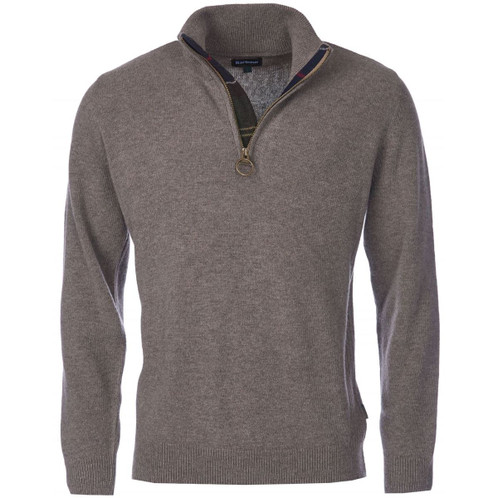 Military Marl Barbour Mens Holden Half Zip