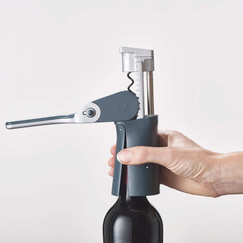 Dark Grey Joseph Joseph BarWise Compact Lever Corkscrew LS2