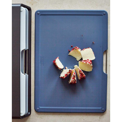 Graphite Joseph Joseph Folio 4-piece Regular Chopping Board Set ONIONS