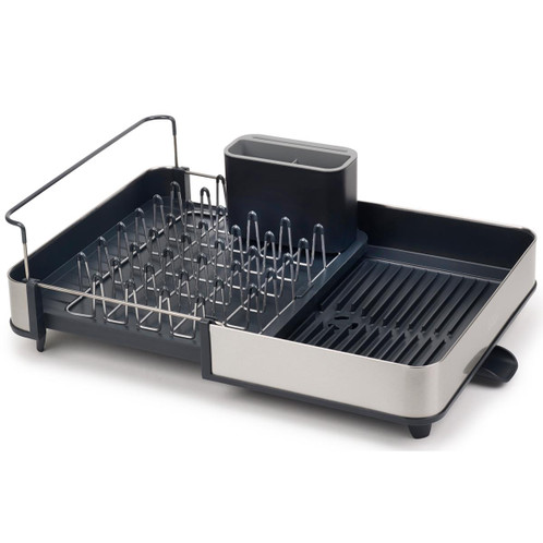 Grey Joseph Joseph Extend Steel Expandable Dish Rack