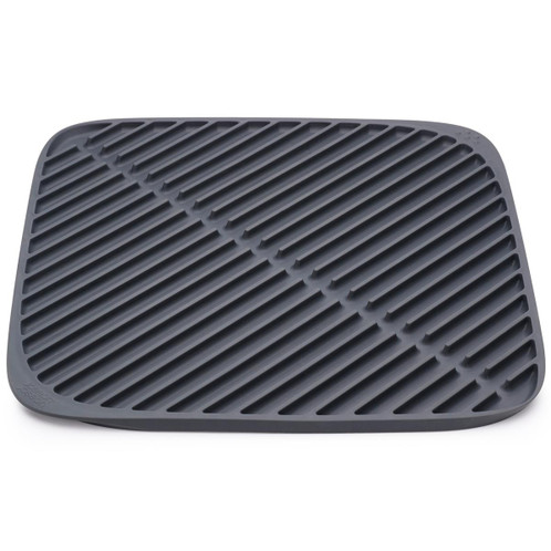 Grey Joseph Joseph Flume Large Dish Draining Mat