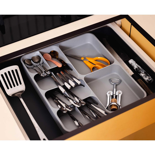 Blue Joseph Joseph DrawerStore Expanding Cutlery, Utensil & Gadgets Organiser LS4