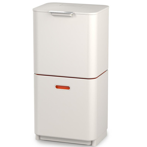 Stone Joseph Joseph Compact 40L Waste & Recycling Bin