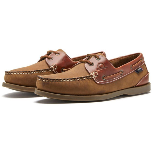 Walnut/Seahorse Chatham Mens Bermuda II G2 Boat Shoes