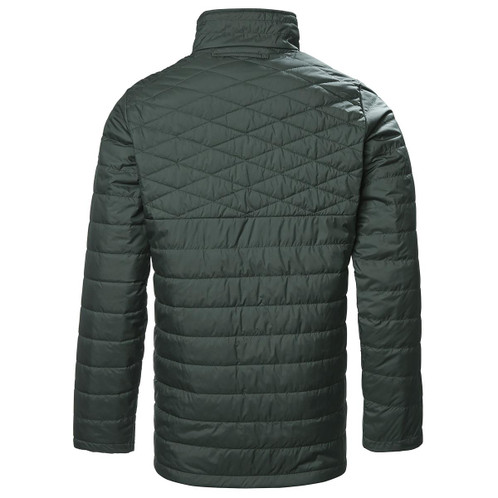 Scarab Green Musto Mens Edinburgh Primaloft Quilted Jacket Back