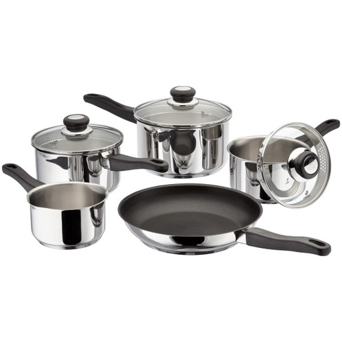 Judge Vista 5 Piece Draining Saucepan Set J3C1A