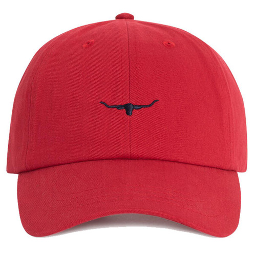 Red/Navy R.M. Williams Mens Mini Longhorn Cap