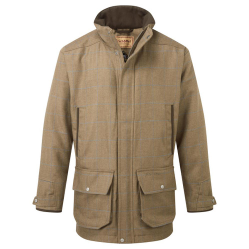 Corry Tweed Schoffel Mens Ptarmigan Tweed Classic Coat