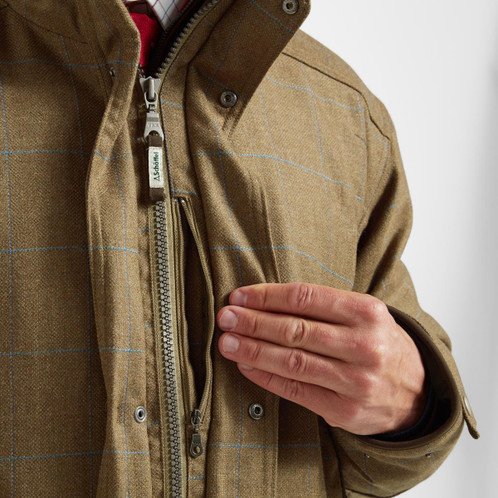 Schoffel Mens Ptarmigan Tweed Classic Coat Model