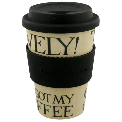 Emma Bridgewater Black Toast Rice Husk Travel Mug