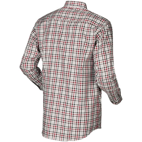 Jester Red Check Harkila Mens Milford Shirt Back