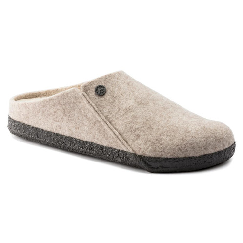 Eggnog Birkenstock Zermatt Shearling Wool Felt Slippers